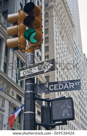 New York - Street Signs