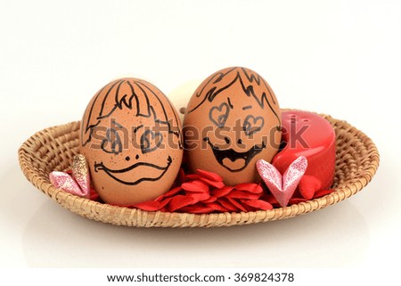 A little thing called "love", a couple eggs.
