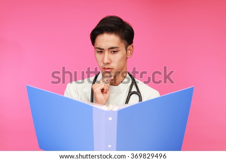  Asian medical doctor 