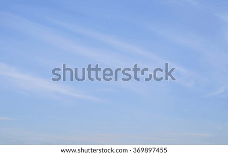 Blue sky background and clouds