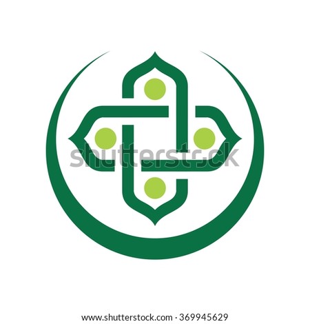 motif logo vector. celtic. arabesque.