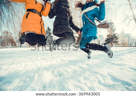 Children can have fun playing in the snow