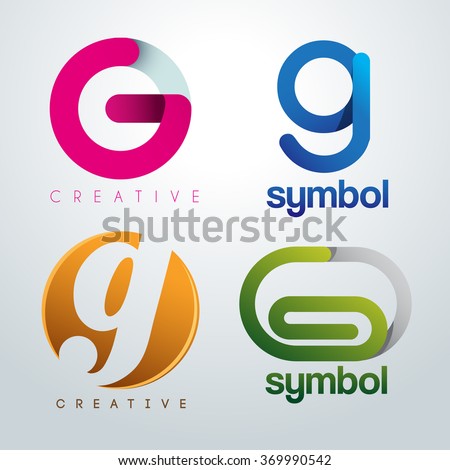 Logo G Design : Corporate Identity Logo : Vector Illustration
