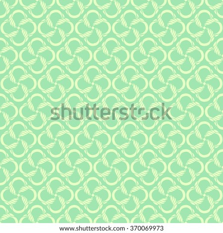 Seamless creative hand-drawn pattern of stylized flowers in light yellow-green and pale lime colors. Vector illustration.