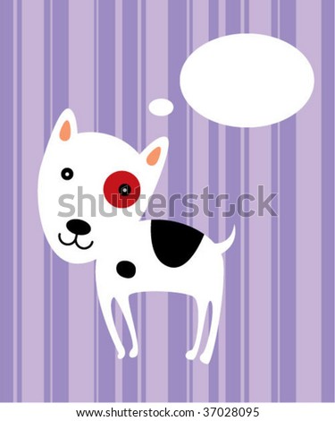 cute doggy card