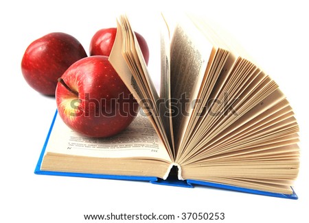 apples and book