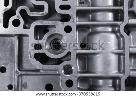 car engine : automatic transmission control center variator gearbox valve body brain