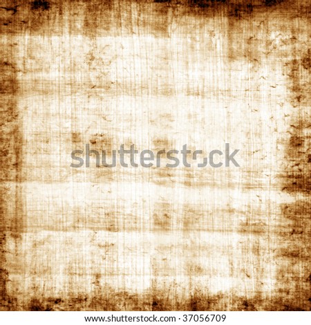 Aged paper texture with border
