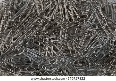 Metal Paperclips background