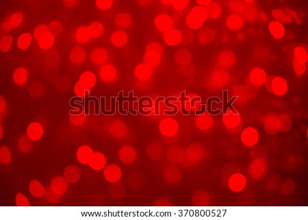 Christmas holiday or Chinese new year abstract background red bokeh