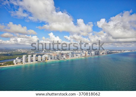 Aerial photo Sunny Isles Beach FL