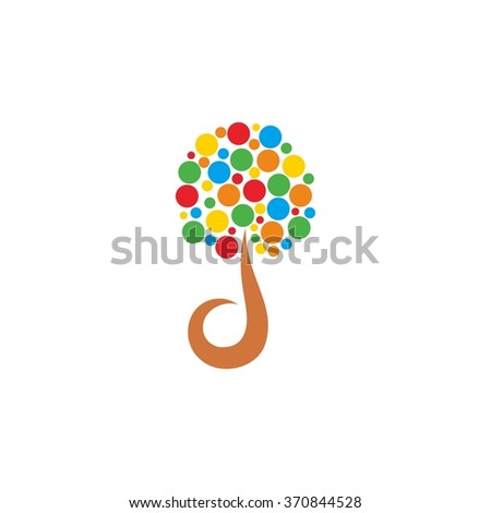 tree trunk d logo