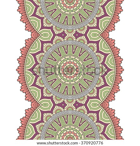 Seamless pattern. Vintage decorative elements. Oriental pattern, vector illustration.  Islam, Arabic, Indian, Turkish, Pakistan, Chinese, Moroccan, Ottoman motifs