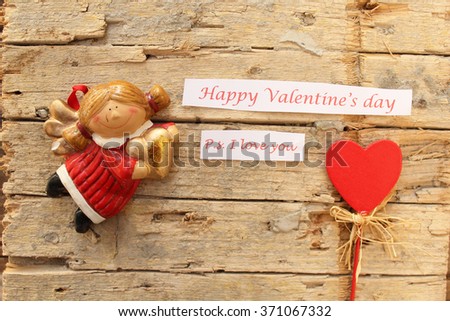 Valentine's Day greeting card
