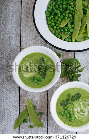 green beans soup