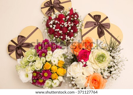 Beautiful design of flowers. Gift.