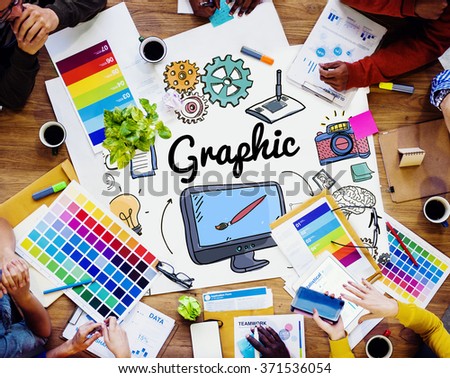 Graphic Visual Art Creative Design Concept
