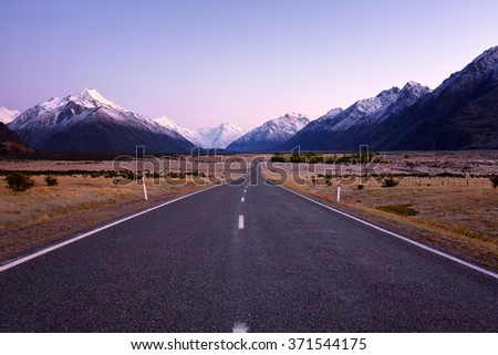Highway to National Park