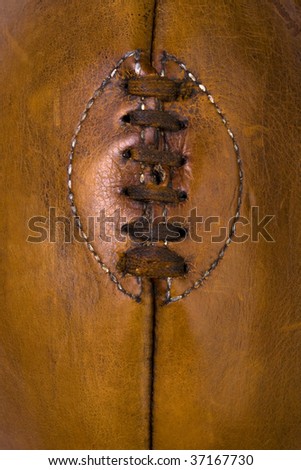 Football leather background