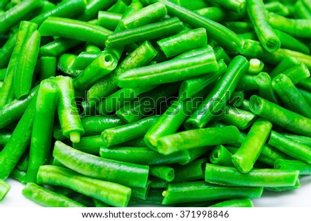 green asparagus healthy food