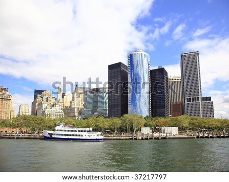 The Lower Manhattan Skylines New York City