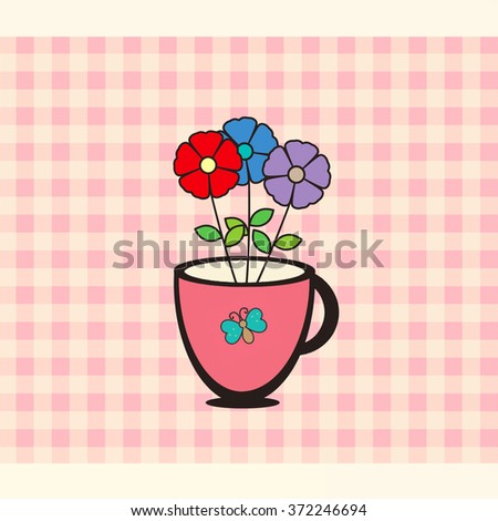 Cup of Flowers