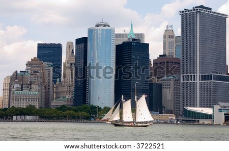 Sailing Lower Manhattan