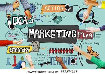 Marketing Commercial Advertising Plan Concept