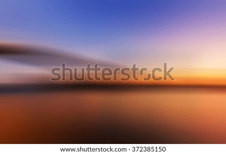 Abstract background in orenge and blue tones
