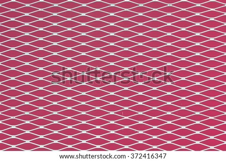 Pink blue and white seamless texture. structure of the mesh fence background.