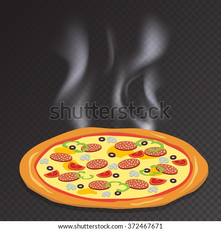 Italian pizza icon
