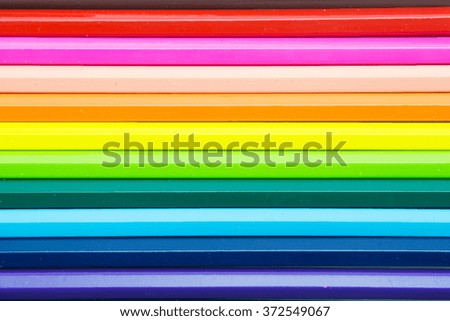 Texture form multicolored pencils isolated on white background.