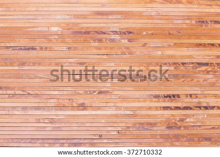 Bamboo wood texture background in dark brown tone
