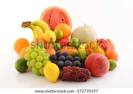 Fresh fruits Royalty-Free Stock Photo #372770197