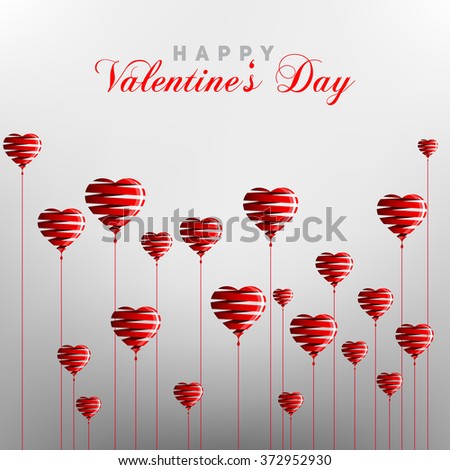 Valentines day, hearts as flowers, background theme, heart made from color stripes