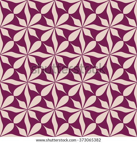 Simple leaf pattern. Vector background.