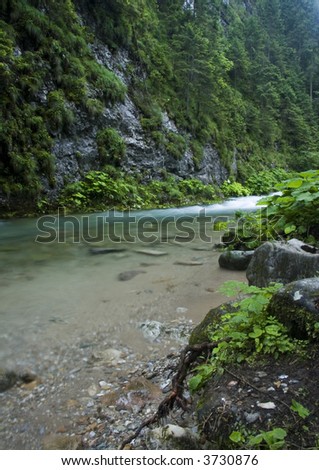 Stream in mountains
