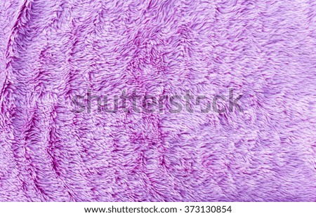 Artificial red fur soft background gentle violet