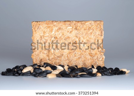 Snack bar and seeds