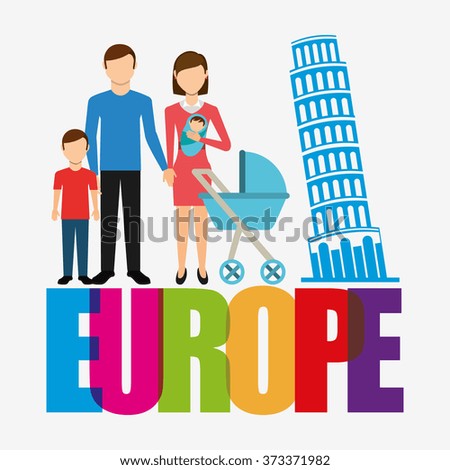 family people design, vector illustration eps10 graphic 
