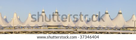 47 Megapixel Panoramic of Denver International Airport