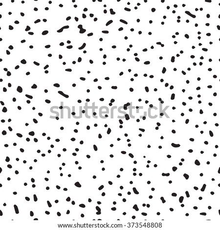 Seamless pattern with hand-drawn sketch dot. Bacground vector illustration points in doodle style hand drawn sketch art.