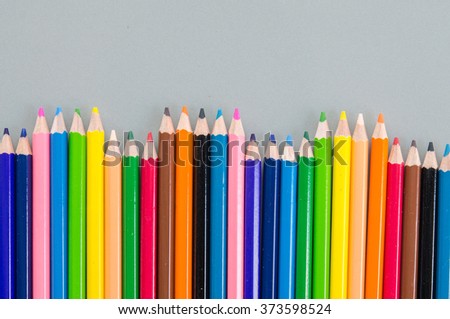 multicolored pencils. Wooden Pencil. colored pencils