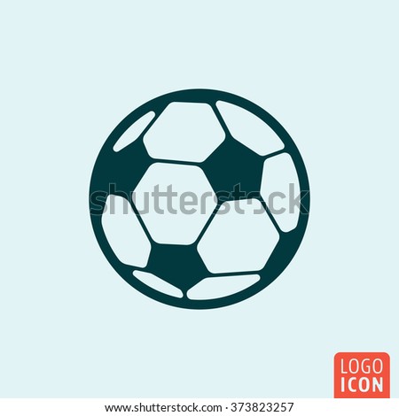 Football icon. Football ball isolated. Vector illustration