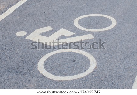 Bicycle Lanes in Park