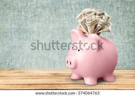 Piggy Bank. Royalty-Free Stock Photo #374064763