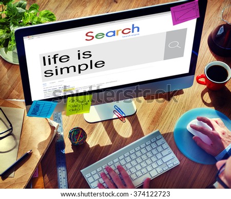 Businessman Connect Browsing Internet Search Concept
