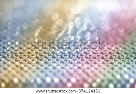 abstract blurred photo of bokeh light and textures. 
multicolored light.