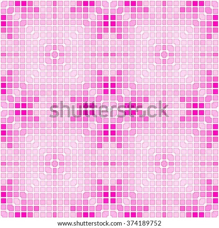 pink geometric seamless pattern