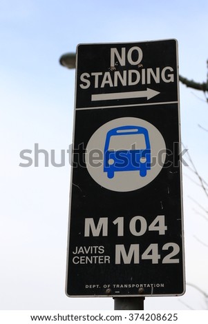 Metrobus sign